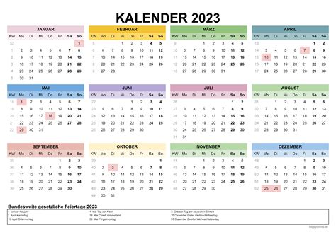 bugaw.2023|2023 kalenderwochen.